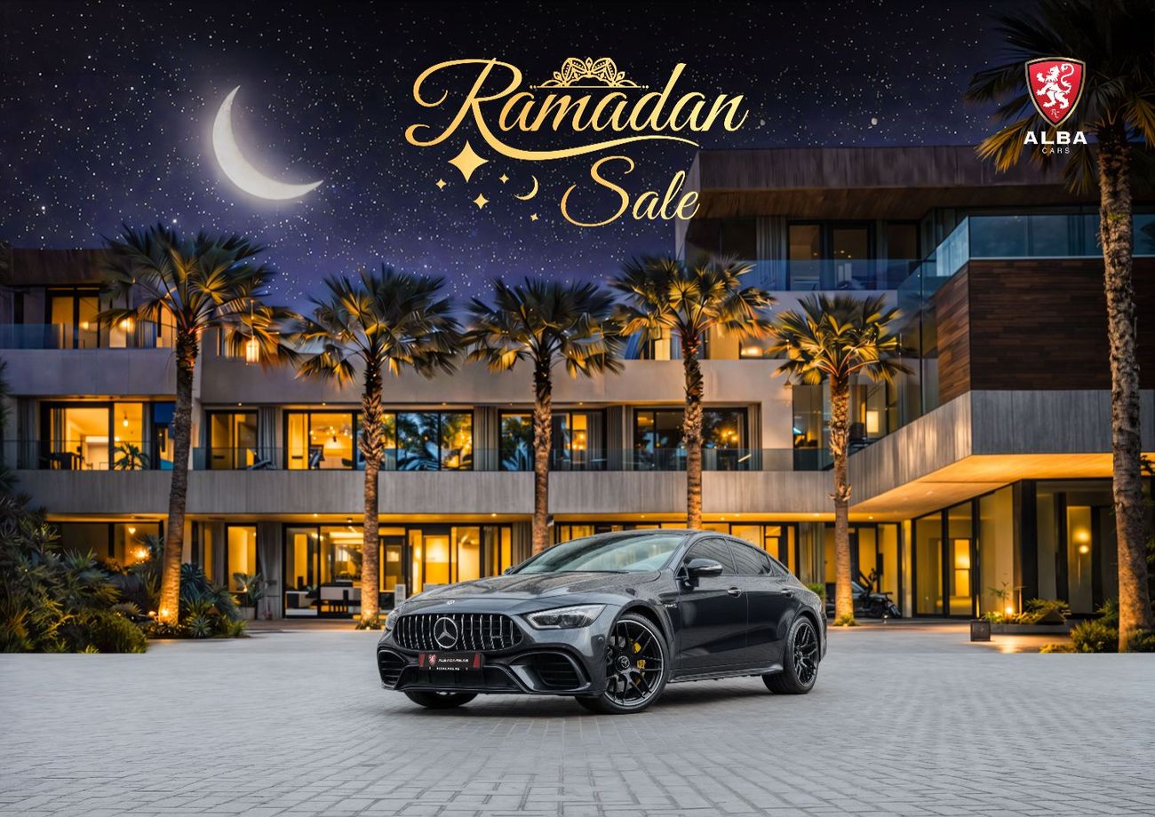 مرسيدس بنز AMG GT AMG GT63 S | 6,267 P.M | 0% Downpayment | UNDER WARRANTY! | Ramadan Offer!