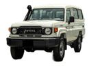 تويوتا لاند كروزر ECTMKC001 – 2025 Toyota LC78 3 Doors Hardtop – 2.8L Diesel Manual – White  with Tan Interior