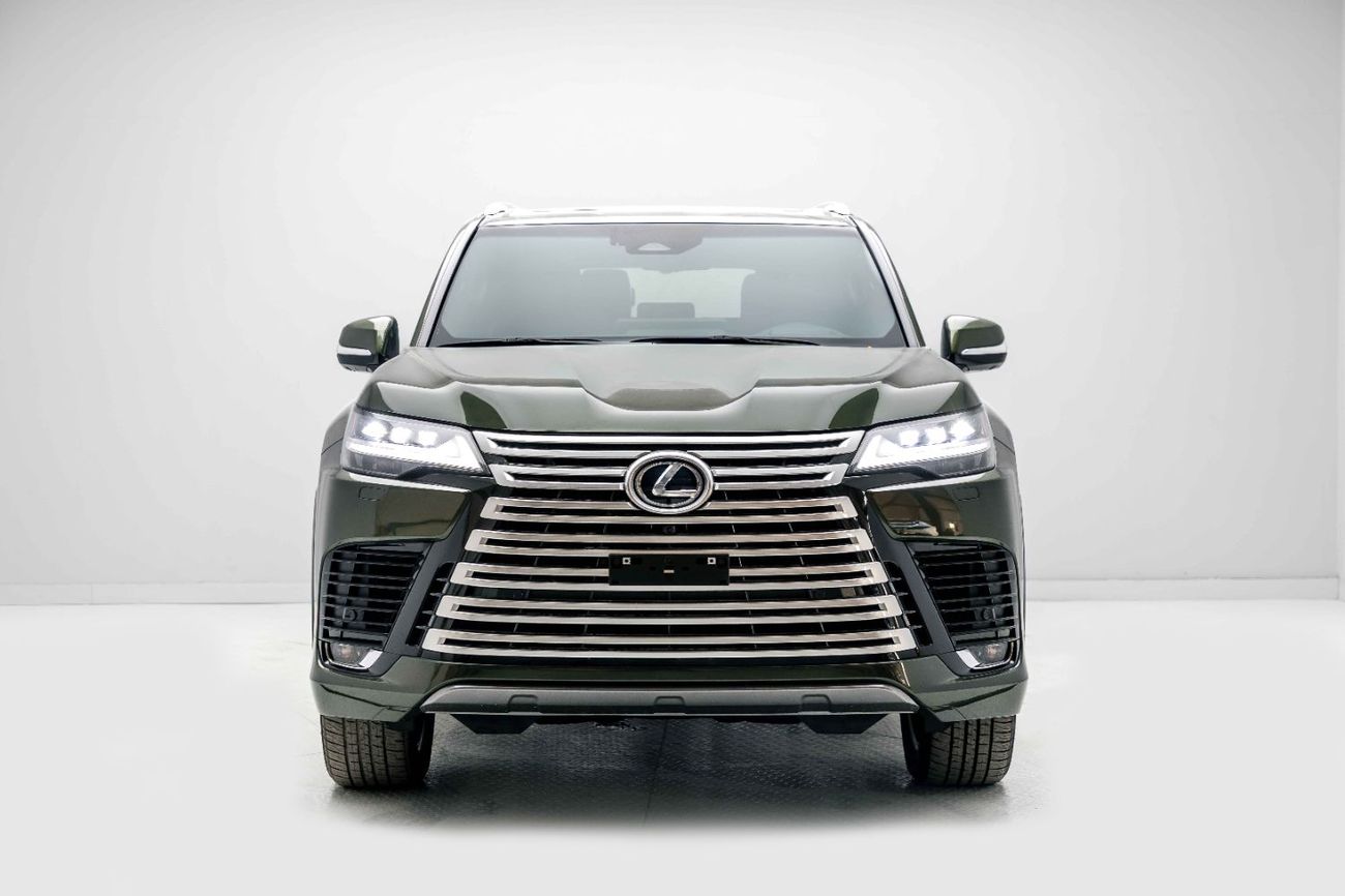 Lexus LX 700h 3.5L - Sonic Quartz Inside Crimson | Export Only