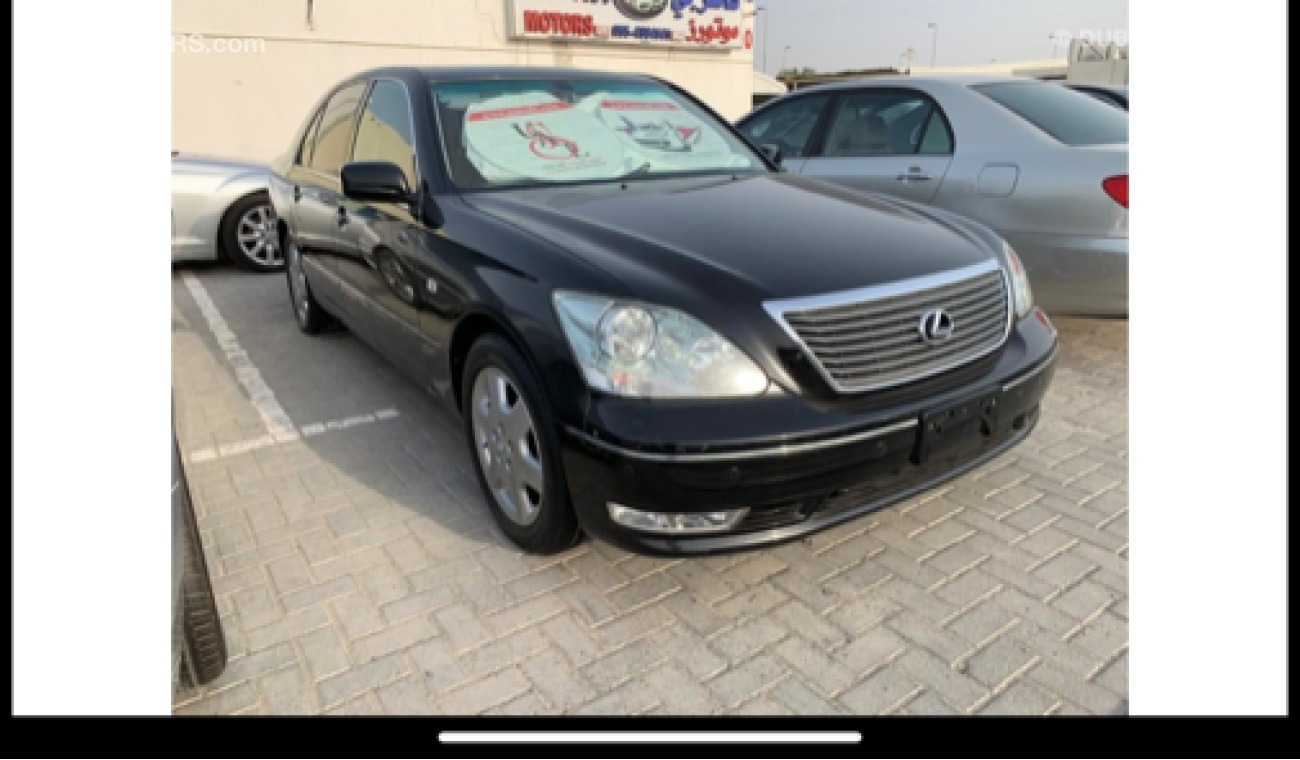 لكزس LS 430 وارد اليابان بطاقة جمركية LEXSES   430   2005