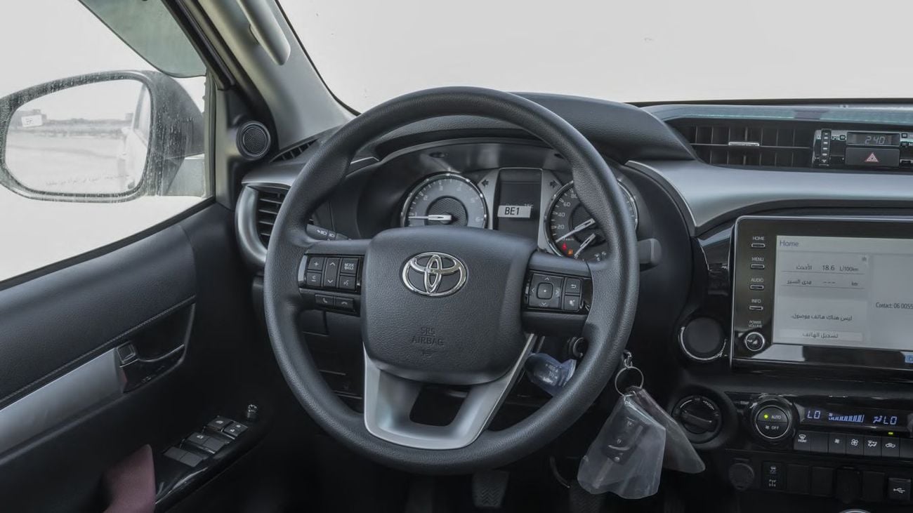 Toyota Hilux ECTAV0094 - 2026 Toyota Hilux Double Cab - High Options with Key Start - 2.4 Diesel Manual -- White