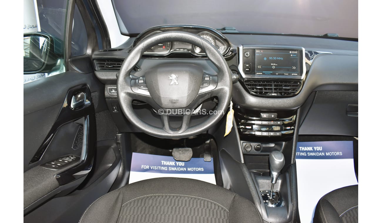 Peugeot 208 AED 459 PM | 1.6L ACTIVE GCC AGENCY WARRANTY UP TO 2024 OR 100K KM