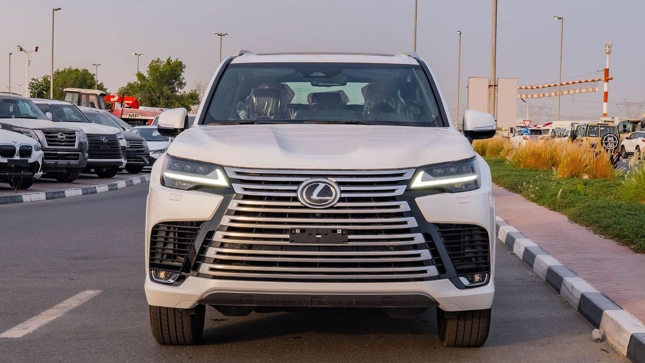لكزس LX 600 2026 Lexus LX600 Turbo Sport 3.5L AT Petrol (White)
