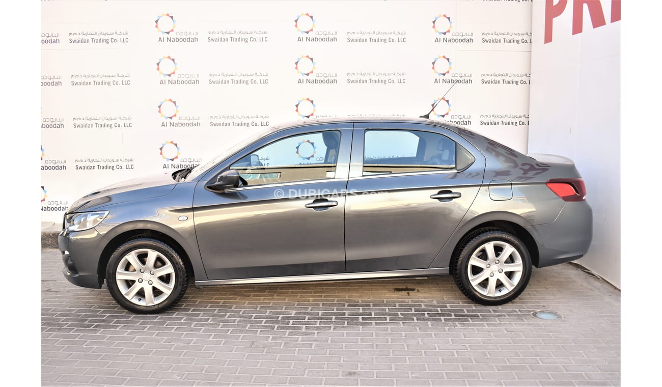 Peugeot 301 1.6L ALLURE 2018 GCC AGENCY WARRANTY UP TO 2023 OR 200,000KM