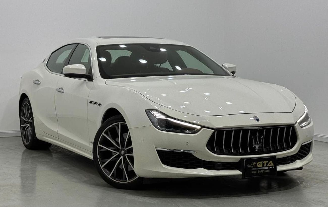 Maserati Ghibli S 3.0L 2020 Maserati Ghibli S GranLusso, Warranty, Full Maserati Service Histo