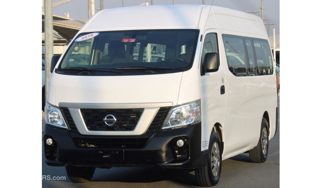 Nissan Urvan Nissan Urvan Hi-Roof 2018 GCC in excellent condition, without accidents, very clean from inside and