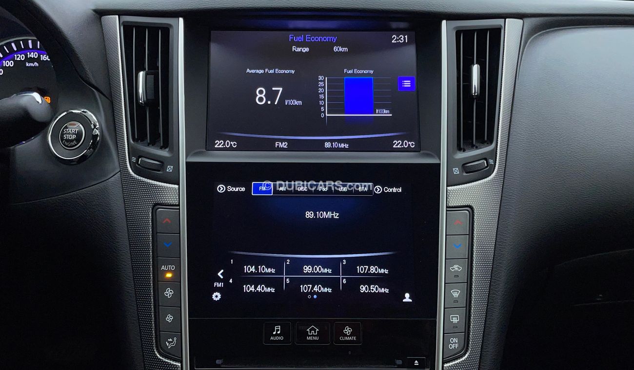 Infiniti Q50 TURBO 2 | Under Warranty | Inspected on 150+ parameters