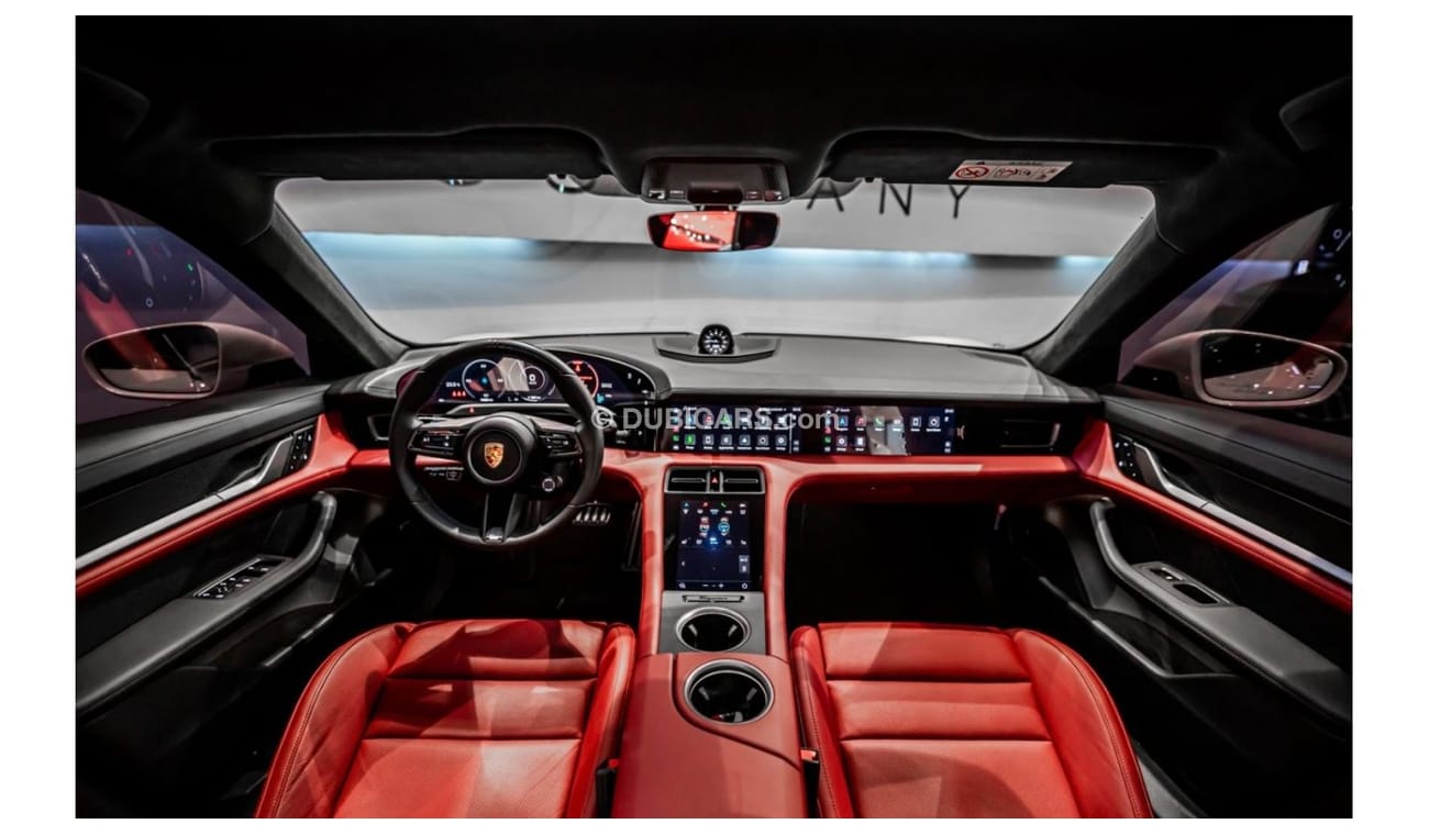 Porsche Taycan 2023 Porsche Taycan GTS, Porsche Warranty, Interior Matte Carbon, Low KMs, GCC