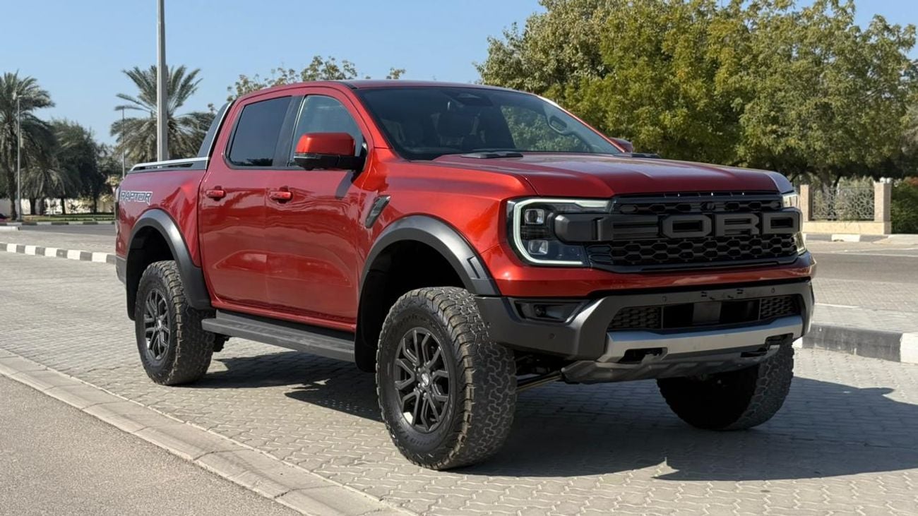 فورد رينجر رابتور Double Cabin Pickup 3.0L V6 Twin Turbo Petrol engine 4WD 360° Camera Automatic Gear 5 Seats 4 Doors