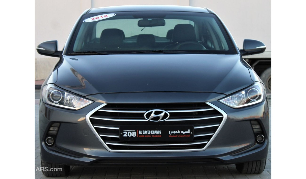 Hyundai Avante Hyundai Avante 2018, imported from Korea, customs papers, in excellent condition, without accidents