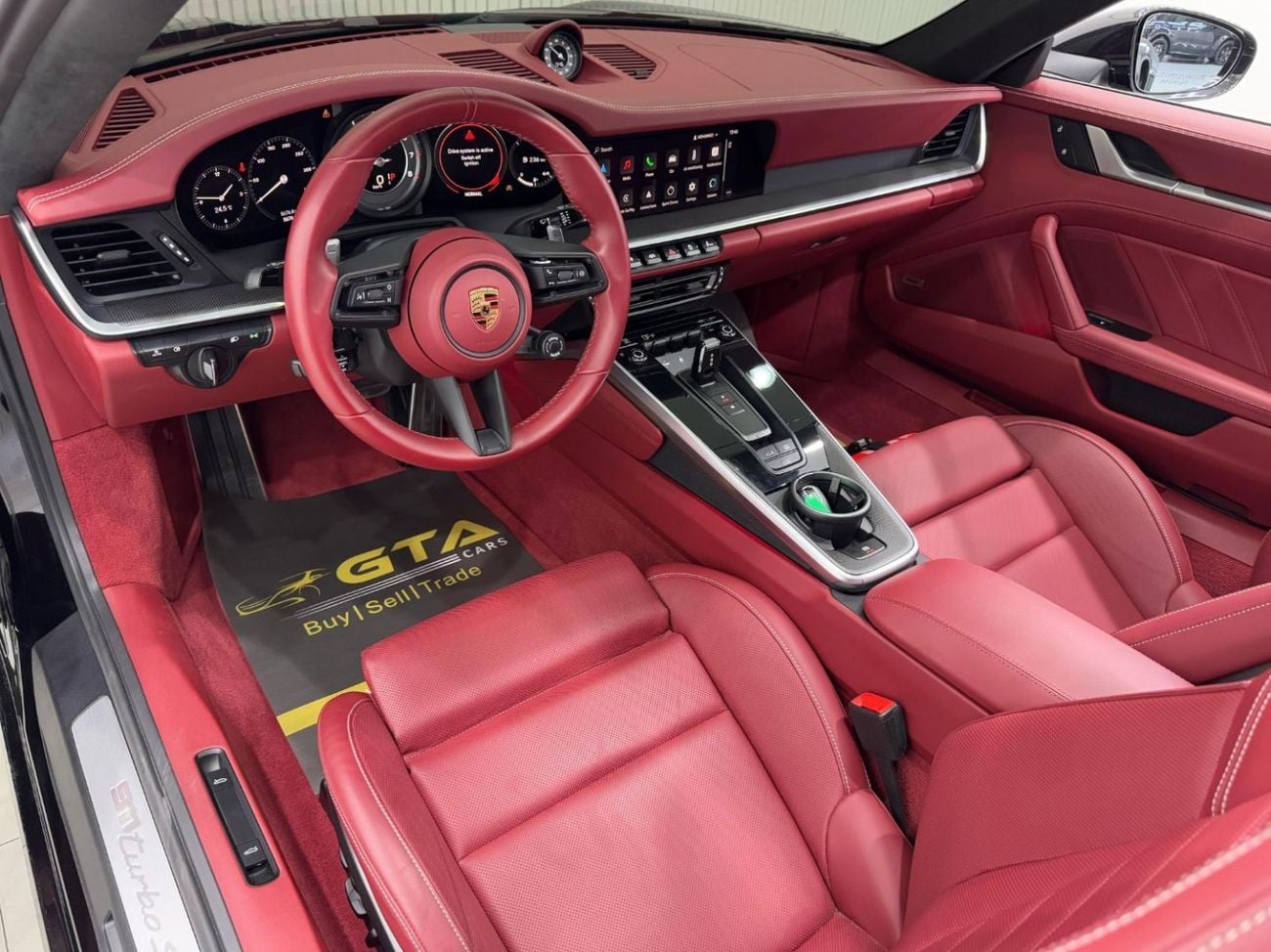 Porsche 911 Turbo S 3.8L (640 HP) Coupe 2023 Porsche 911 Turbo S, 2025 Porsche Warranty, Sport Chrono Package, V