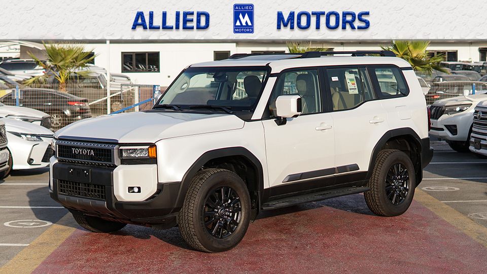 New Toyota Prado Land Cruiser GXR 2.4L TURBO 4X4 PETROL GCC 2024 0KM
