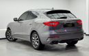 Maserati Levante Std 3.0L (345 HP) 2017 Maserati Levante, Full Maserati Service History, Excellent Condition, GCC