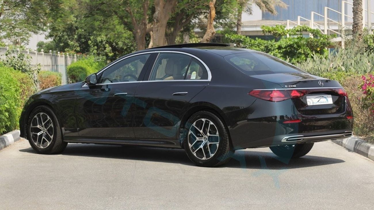 مرسيدس بنز E200 Avantgarde EQ Boost 2.0L RWD 2025 0Km With 5 Years Or 200,000 Km Warranty