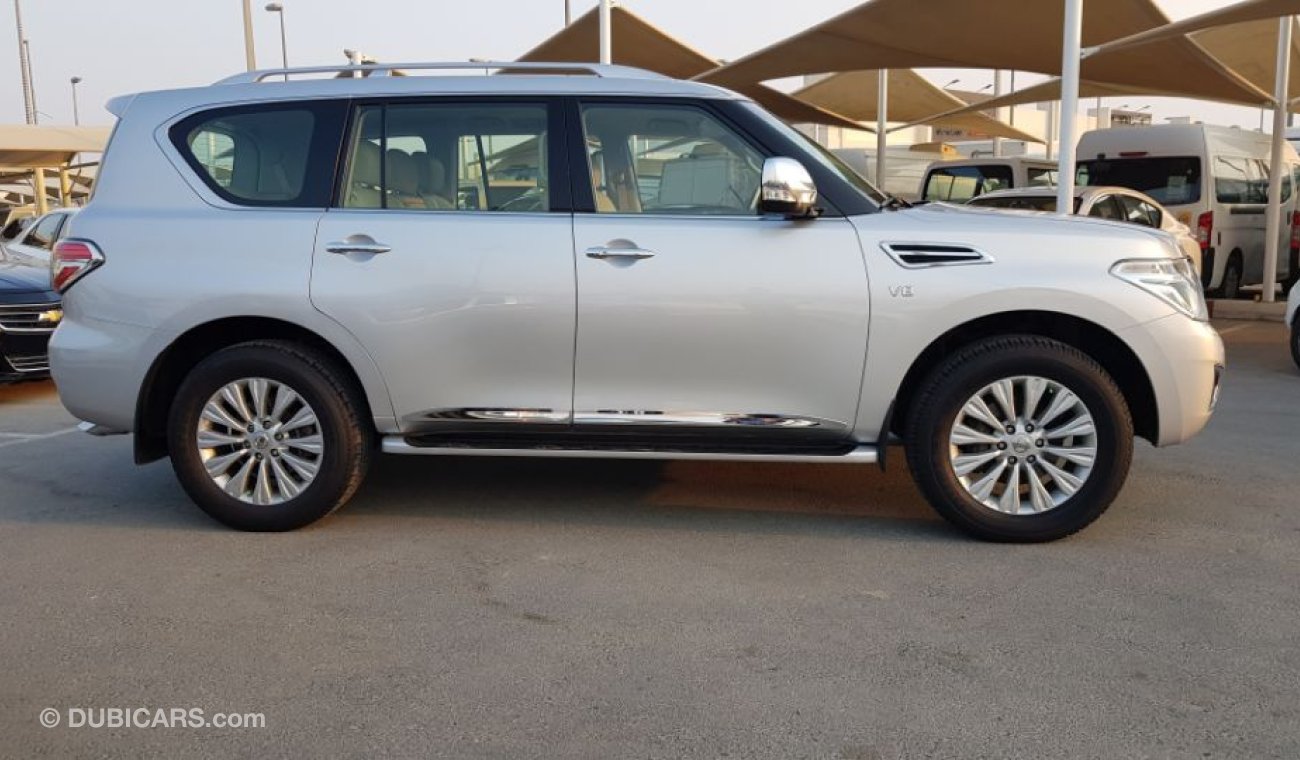 Nissan Patrol 2016 Le platinum Big engine Full options gcc specs