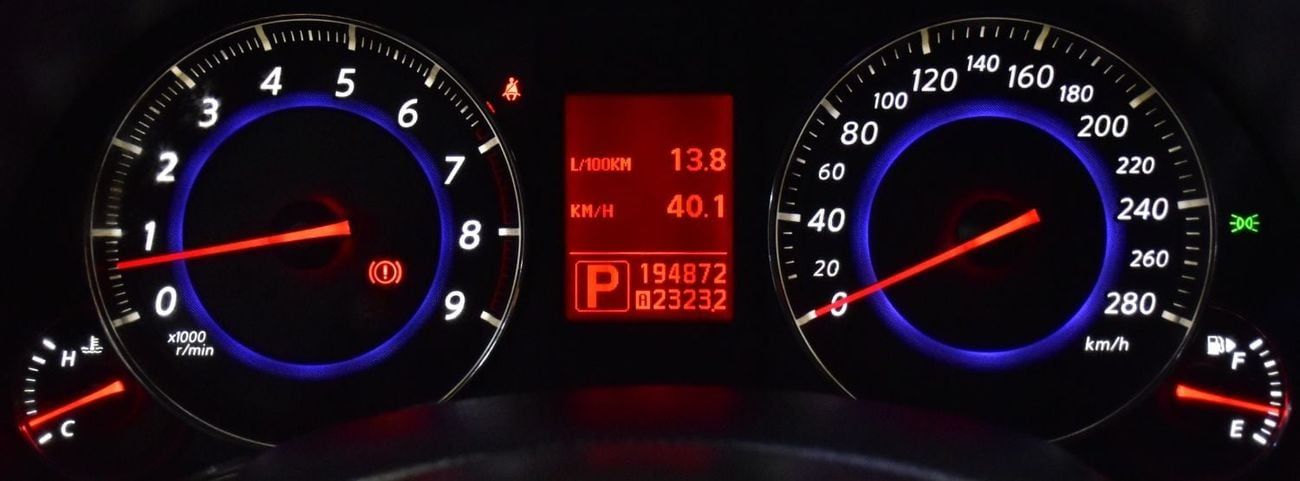 إنفينيتي FX50 EXCELLENT DEAL for our Infiniti FX50s ( 2009 Model ) in Orange Color GCC Specs