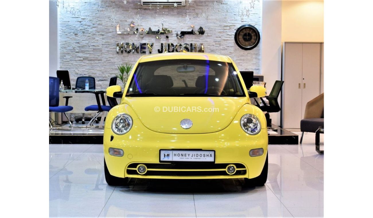 Volkswagen Beetle AMAZING Volkswagen Beetle 2003 Model!! in Yellow Color! Japanese Specs