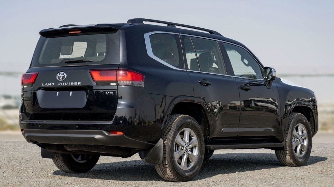 تويوتا لاند كروزر LC300 VX 3.5P AT MY2025– BLACK