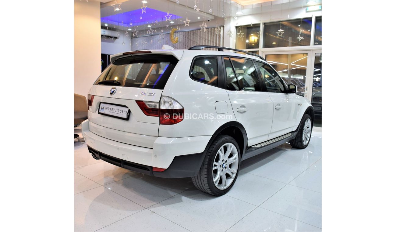 BMW X3 EXCELLENT DEAL for our BMW X3 3.0Si 2009 Model!! in White Color! GCC Specs