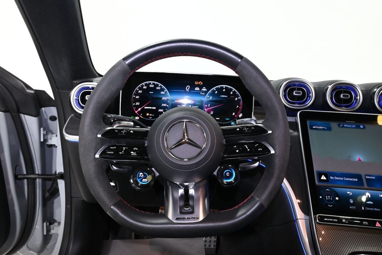 مرسيدس بنز CLE53 AMG 4MATIC مرسيدس بنز CLE 53 AMG 4MATIC+ كوبيه موديل 2025، ضمان لمدة عام، سجل صيانة كامل
