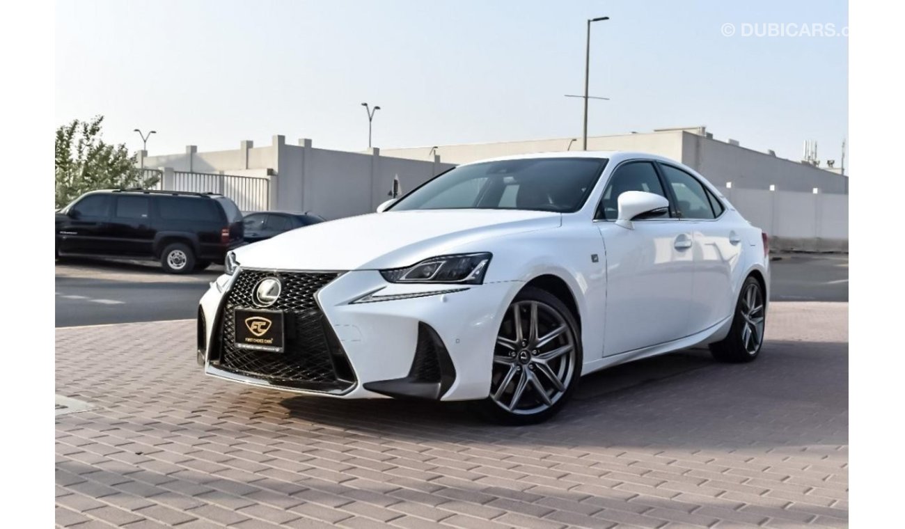 لكزس IS 350 2735 PER MONTH | LEXUS IS 350 F SPORT | 0% DOWNPAYMENT | IMMACULATE CONDITION