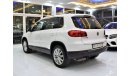فولكس واجن تيجوان EXCELLENT DEAL for our Volkswagen Tiguan 2.0 TSi 4Motion ( 2012 Model! ) in White Color! GCC Specs
