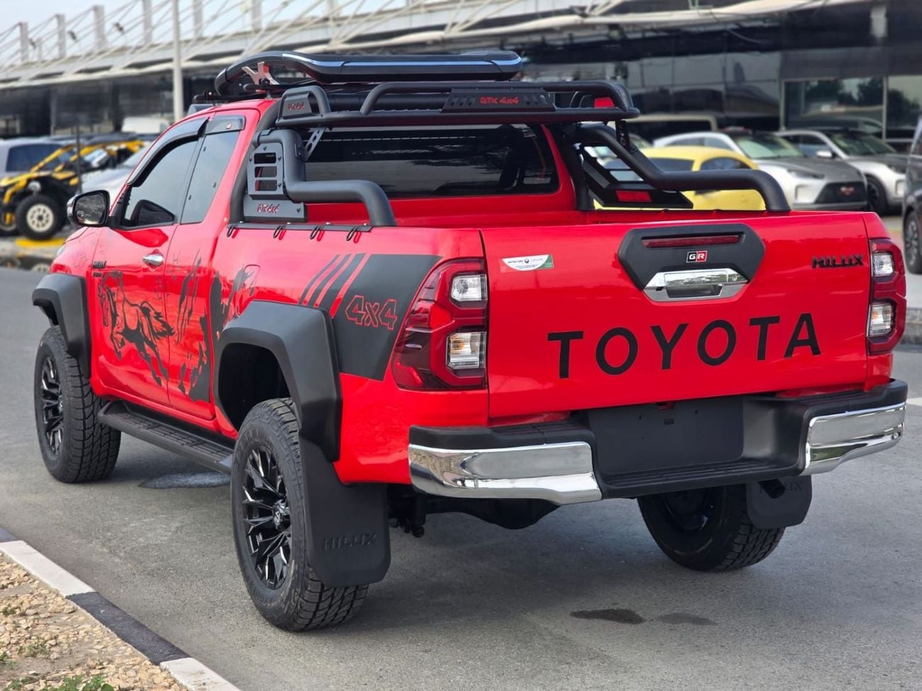 Toyota Hilux 2016 | 2.8L DIESEL | MT | RHD | GR SPORTS MODIFIED | SMART CAB | HEAVY BULL BAR WITH LED LIGHTS | RO