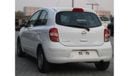 Nissan Micra NISSAN MICRA 2015 WHITE GCC EXCELLENT CONDITION WITHOUT ACCIDENT