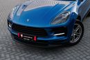 بورش ماكان Macan | 3,290 P.M | 0% Downpayment | FULL PORSCHE HISTORY | SAPPHIRE BLUE!