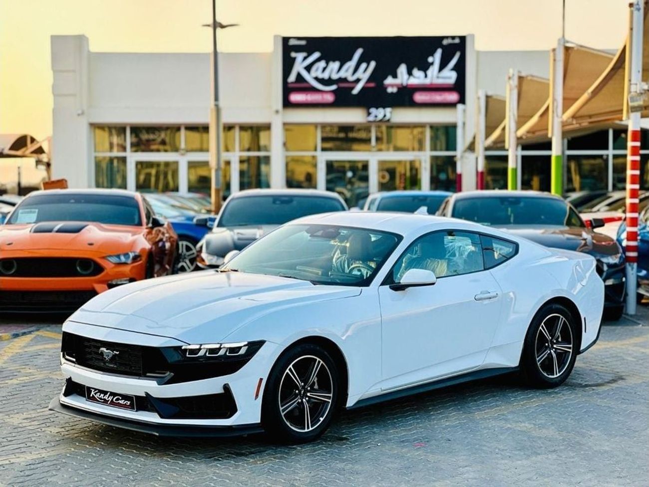 Ford Mustang EcoBoost 2.3L Coupe A/T | Monthly AED 1870/- | 0% DP | Original Seats | Blindspot | # 07675