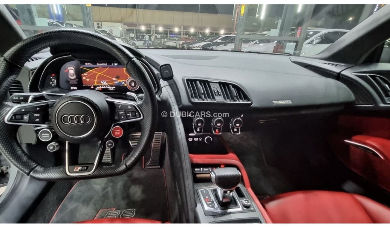 Audi R8 V10 Plus Performance parts AUDI R8 V10+ 610HP 2018 GCC IN IMMACULATE CONDITION UNDER DEALER WARRANTY
