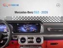 Mercedes-Benz G 63 AMG Mercedes-Benz G63 - 2026 - GCC - Performance Package (Export)