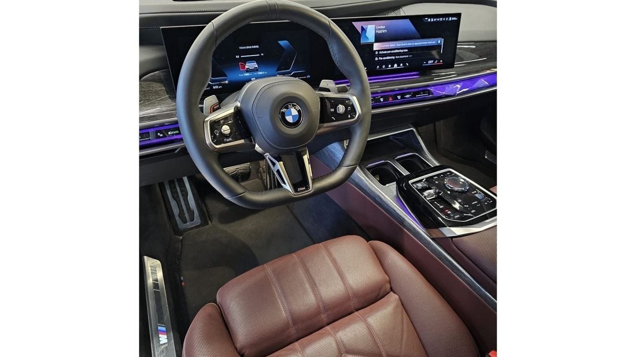 BMW 740Li 740I M KIT 2023 GCC 5 YEARS DEALER WARRANTY AND SERVICE