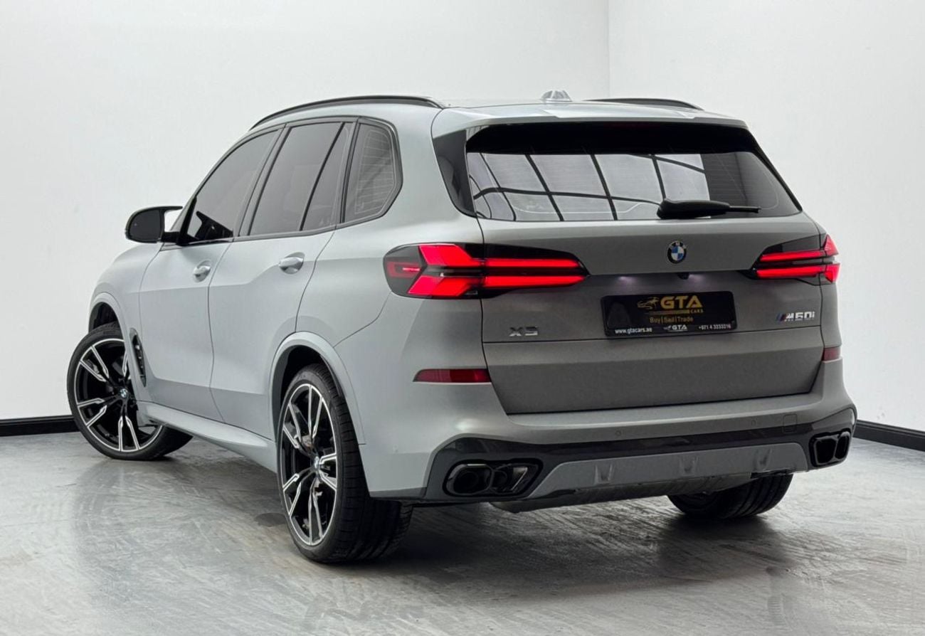 بي أم دبليو X5 M50i 4.4L 2024 BMW X5 M50i, 2028 BMW Warranty and Service Pack, BMW Service History, GCC