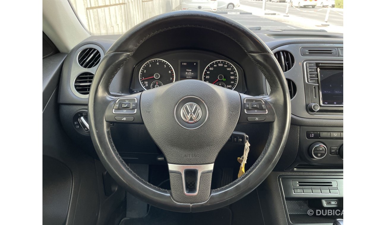 Volkswagen Tiguan 2L | SE|  GCC | EXCELLENT CONDITION | FREE 2 YEAR WARRANTY | FREE REGISTRATION | 1 YEAR FREE INSURAN