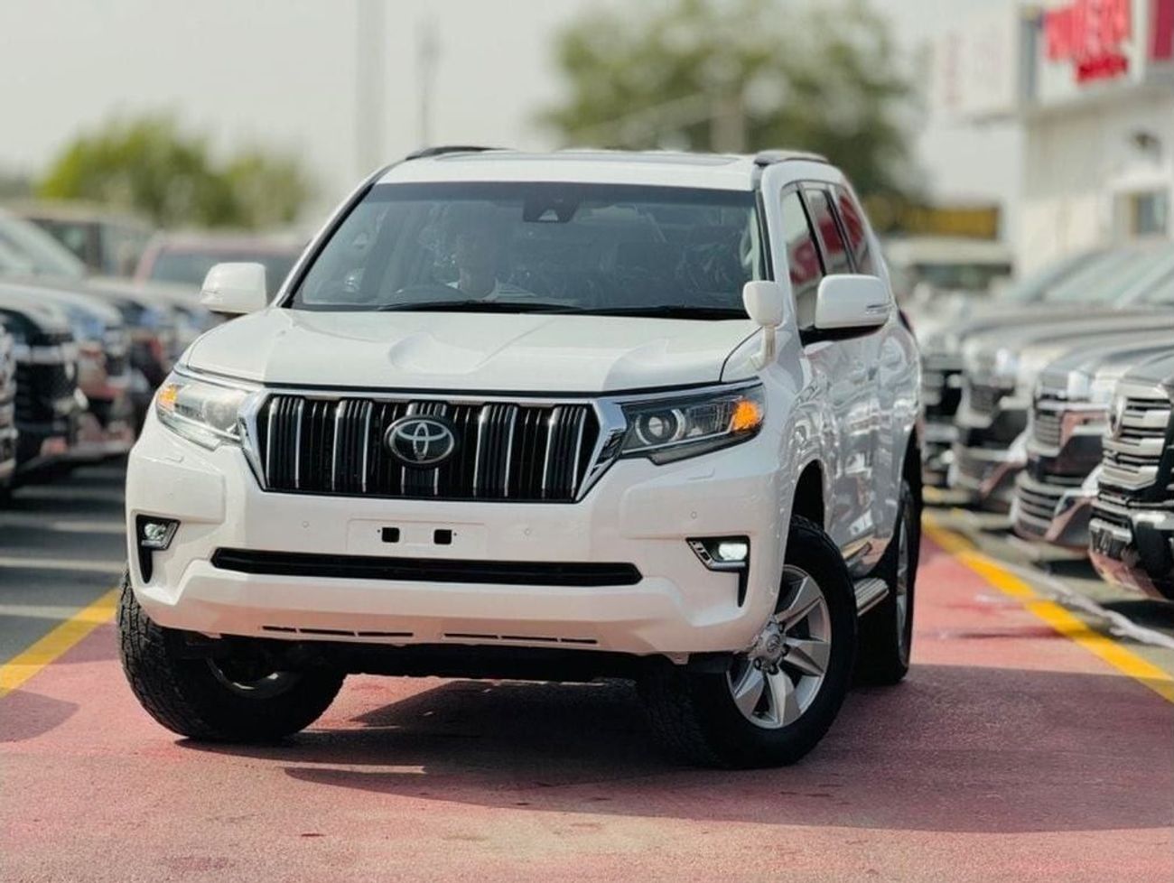 Used Toyota Prado Toyota Land Cruiser prado full option diesel RHD 2018 ...