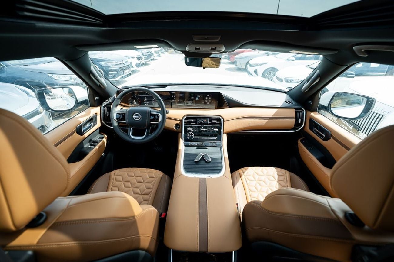 نيسان باترول LE Platinum City 3.5L 2026 - Black Roof