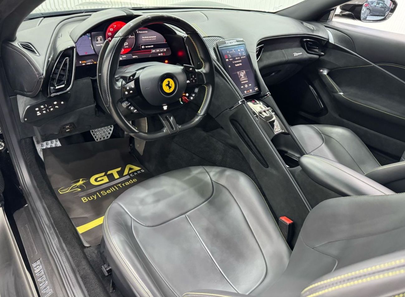 فيراري روما 2021 Ferrari Roma Coupe, 1 Year Warranty, Full Agency Service History, GCC