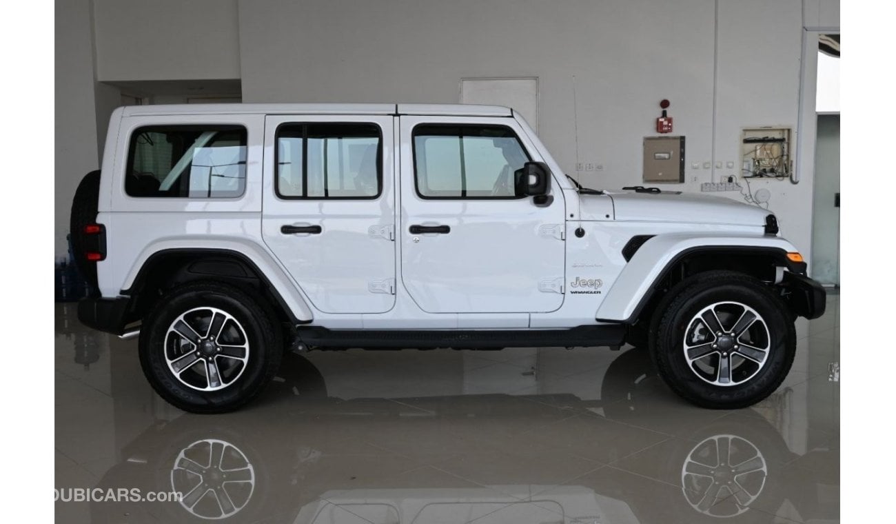 Jeep Wrangler Sahara Unlimited 3.6L  2023-Model Year- White Color