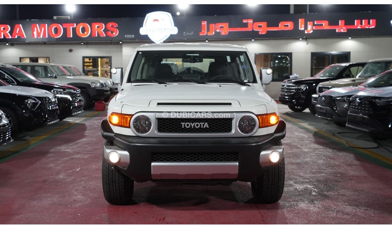 تويوتا إف جي كروزر 2023 TOYOTA FJ CRUISER  4.0L V6- PETROL WITH CRAWL SYSTEM, 4WD ,CRUISE CONTROL, SCREEN,  COMPRESSOR