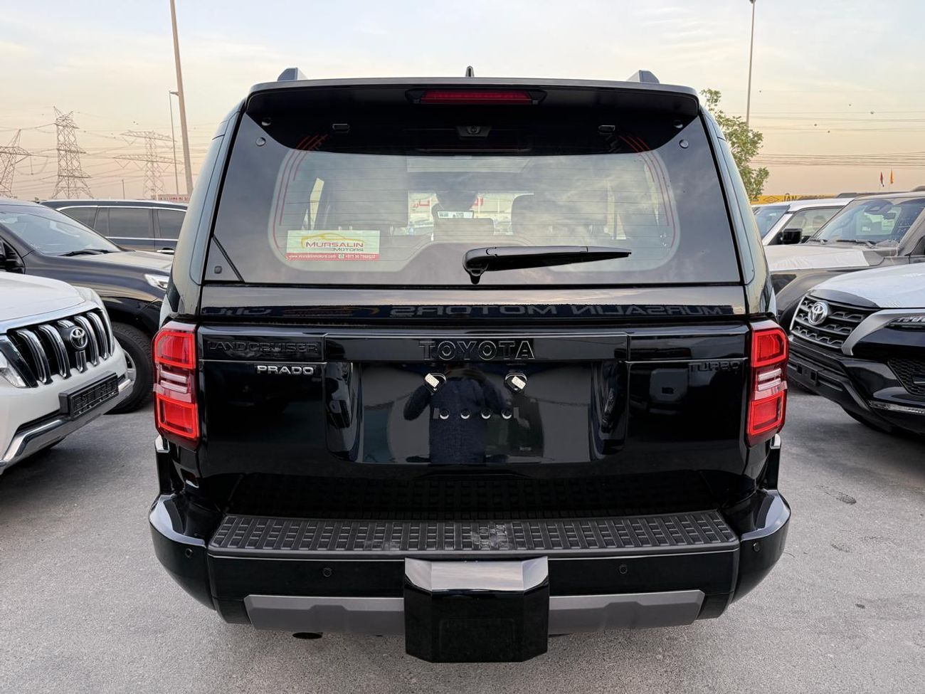 تويوتا برادو Toyota Prado Luxury 2.4L 2026 With Panoramic Sunroof Black Petrol (Export Only)