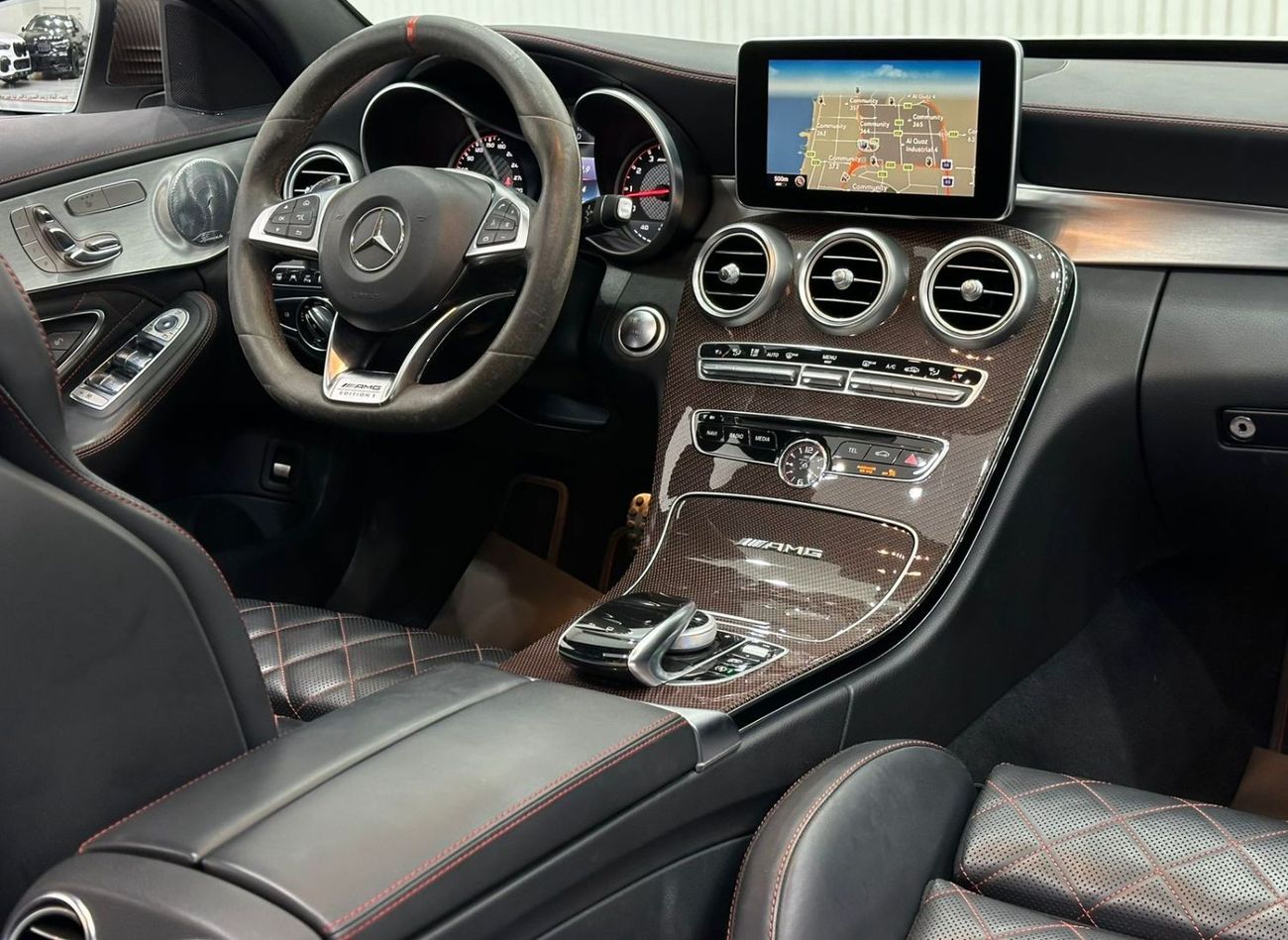 مرسيدس بنز C 63 AMG Std 2016 Mercedes Benz C63s AMG 1st Edition, Full Mercedes Service History, Full Options, GCC