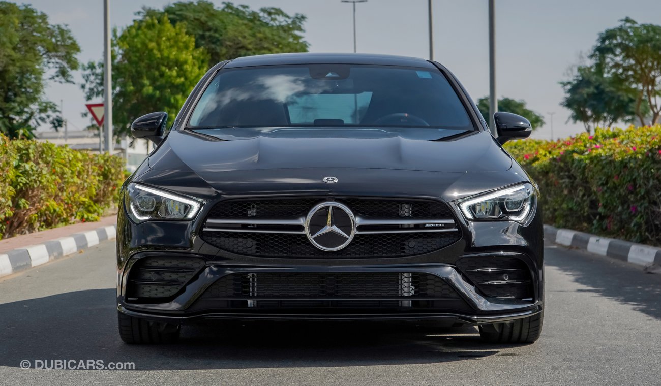 Mercedes-Benz CLA 35 AMG 4MATIC , COUPE , NIGHT PACKAGE , 2021 , GCC , 0Km , (( Only For Export , Export Price ))