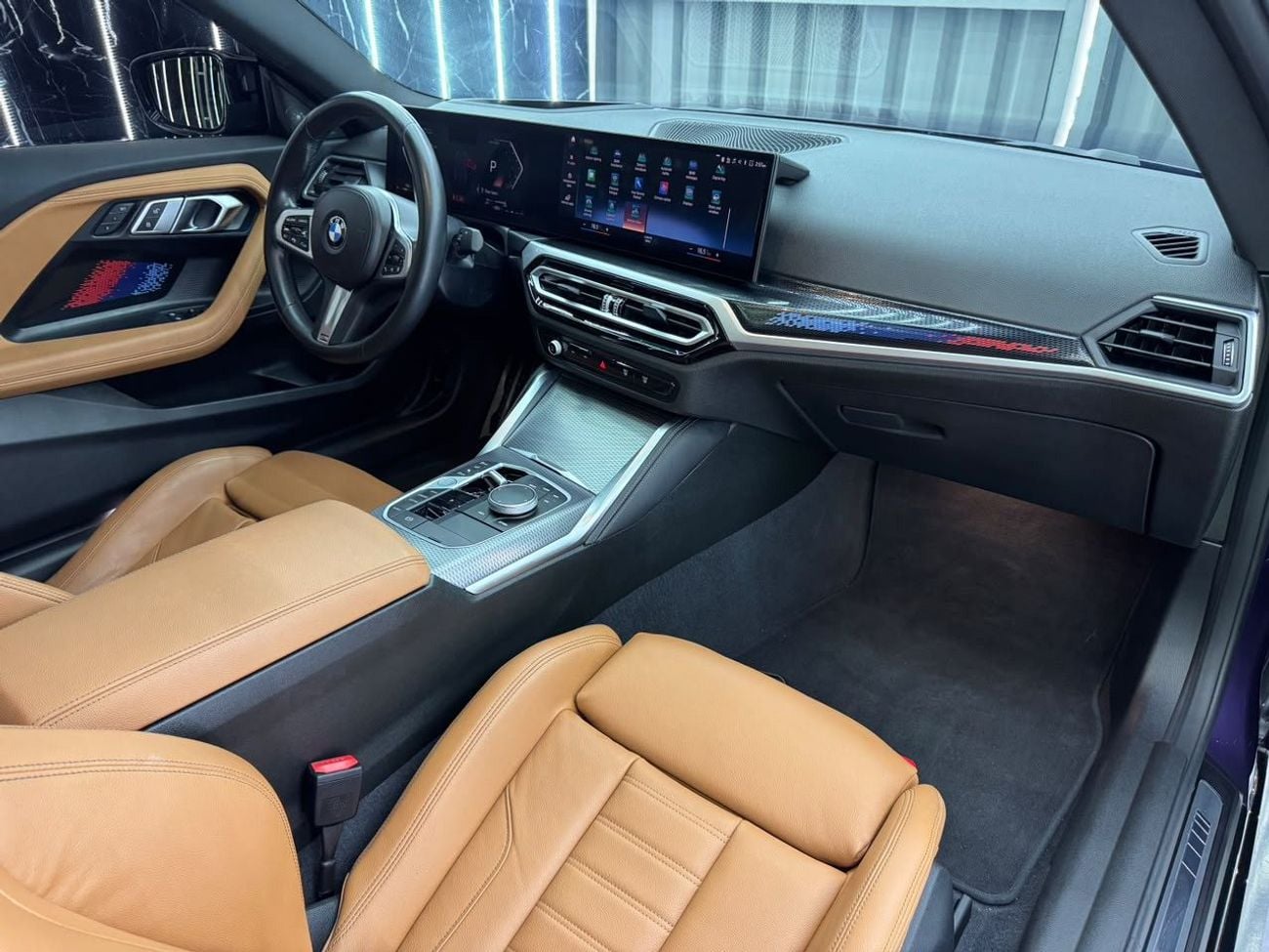 بي أم دبليو M240i XDRIVE Quatro Plus PPF | Thundernight Metallic | AGMC Warranty & service 2028