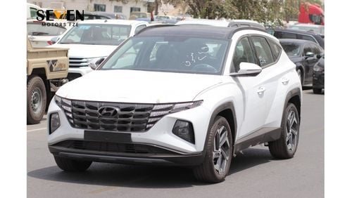 Hyundai Tucson 1.6-TURBO WITH PANORAMIC ROOF, FOR EXPORT COLOR WHITE MODEL 2024 AUTOMATIC TRANSMISSION.