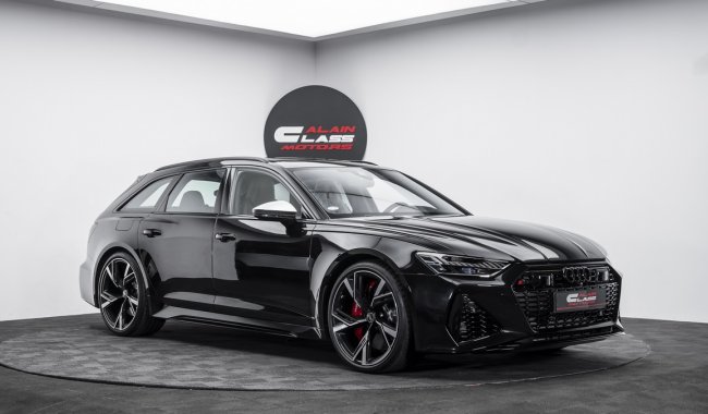 Audi RS6 Avant - Under Warranty and Service Contract