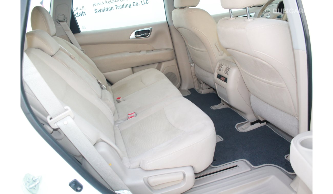 نيسان باثفايندر 3.5L V6 2015 S AWD GCC DEALER WARRANTY FREE INSURANCE