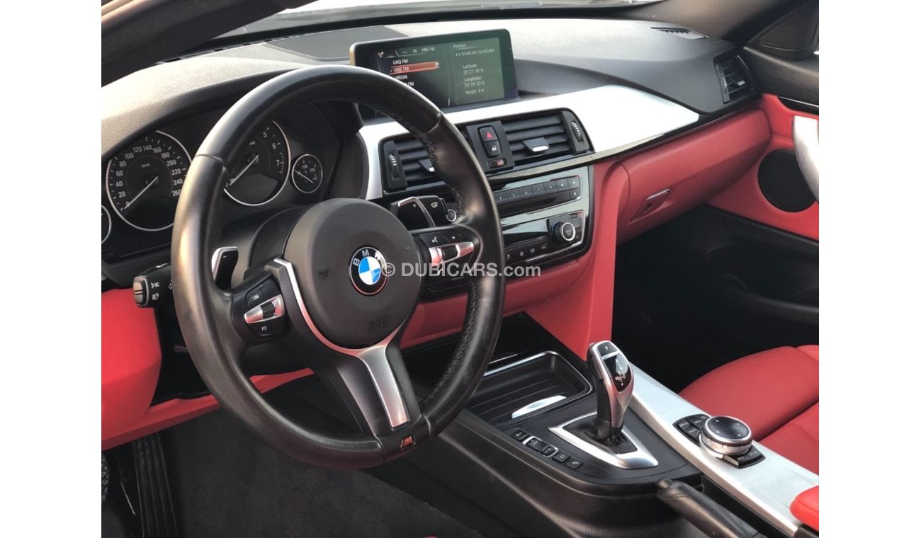 BMW 435i M Sport MODEL 2015 GCC CAR PERFECT CONDITION INSIDE AND OUTSIDE FULL OPTION PANORAMIC ROOF LEATHER S