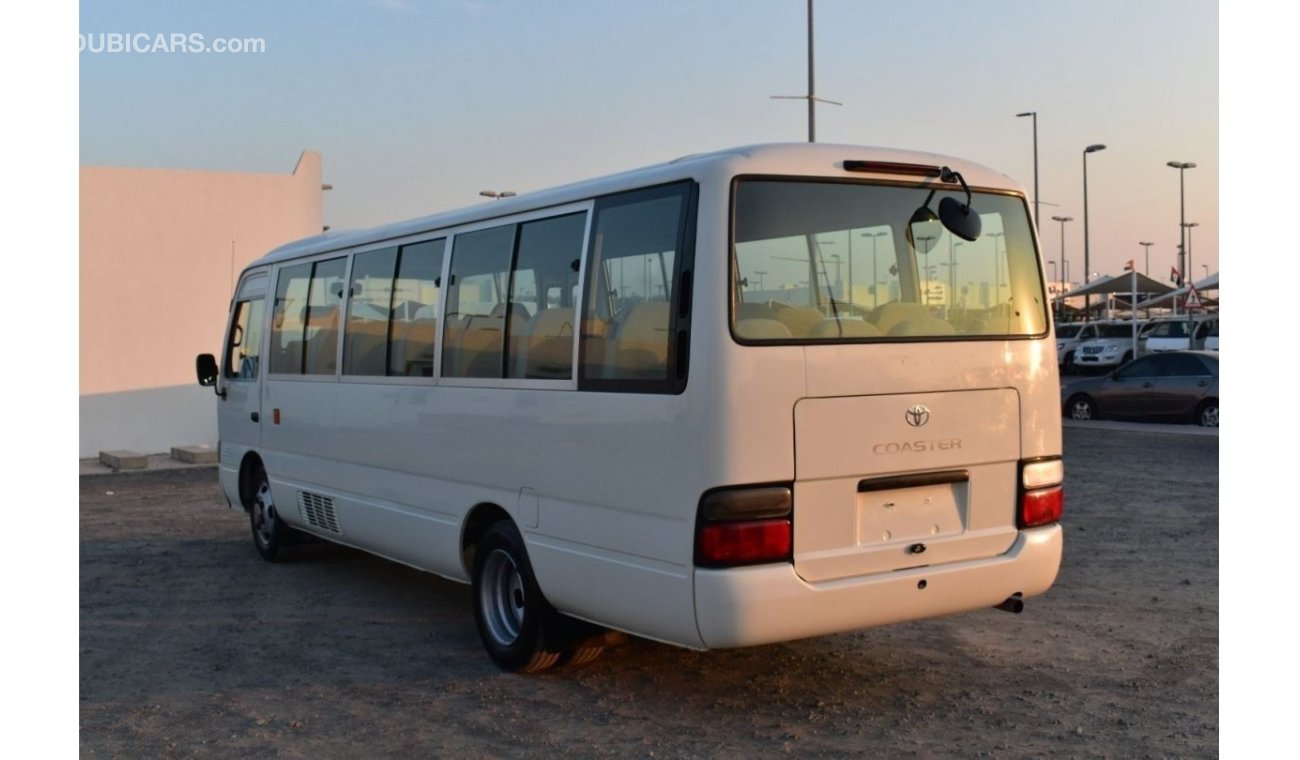 تويوتا كوستر 2016 | TOYOTA COASTER STD ROOF PETROL GLS | 2.7L 30-SEATER V4 | GCC | VERY WELL-MAINTAINED | SPECTAC