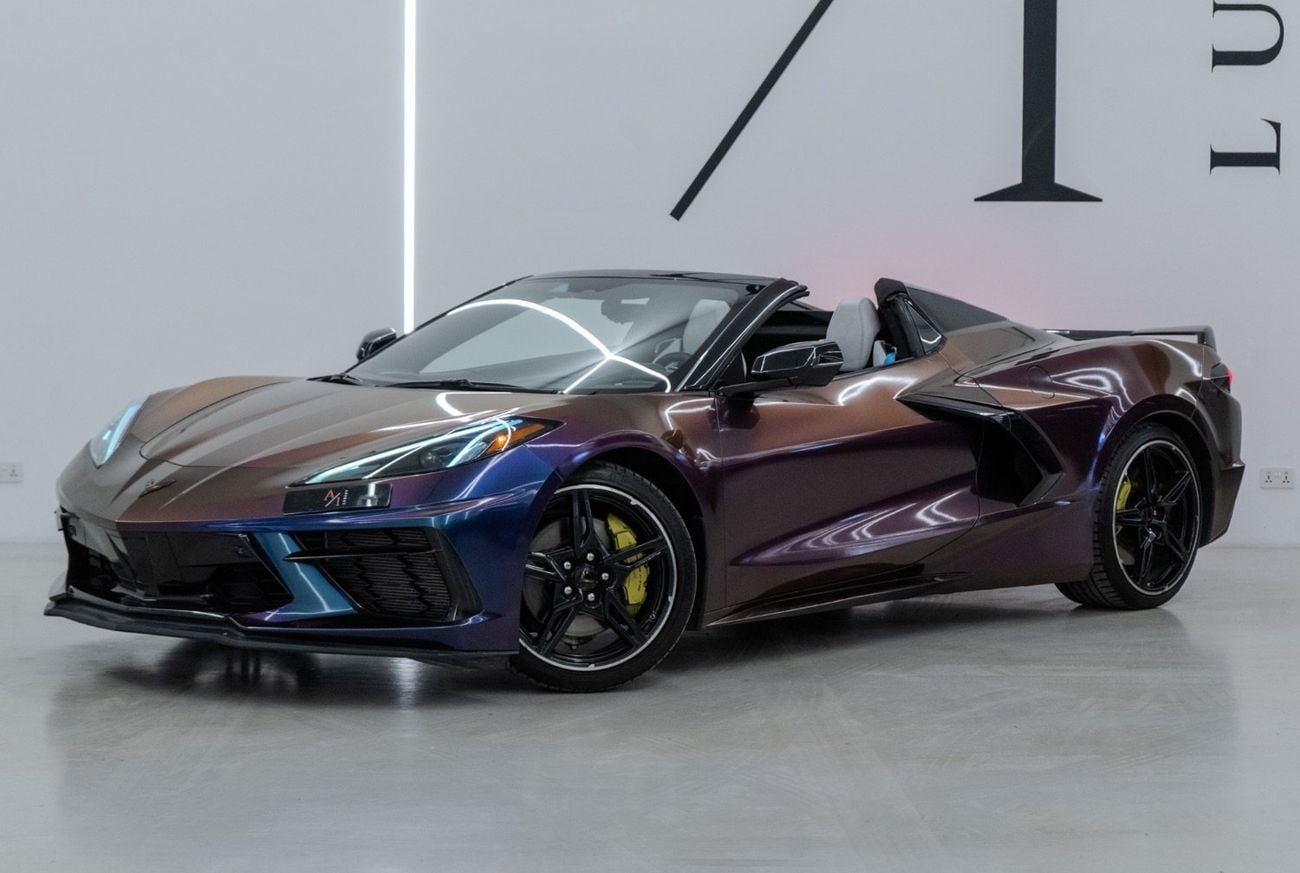 Chevrolet Corvette 2LT 6.2L (495 HP) Convertible 2022 Chevrolet Corvette Stingray, Automatic Hardtop Convertible, GCC S